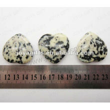 Камень сети сердца формы 35MM, высокий отполированный, высокое качество, естественный камень формы сердца